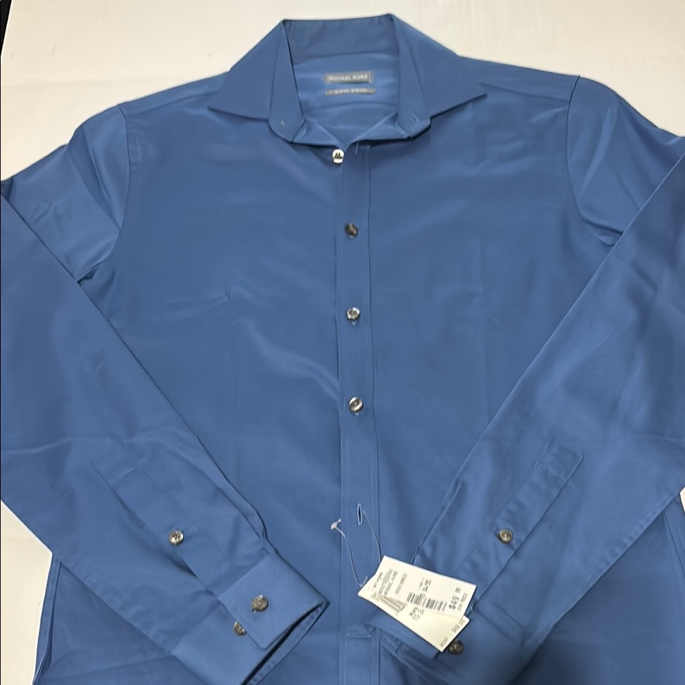 Men’s Blue Michael Kors Dress Shirt
